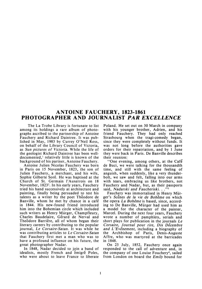 Page 1 - No 33 April 1984