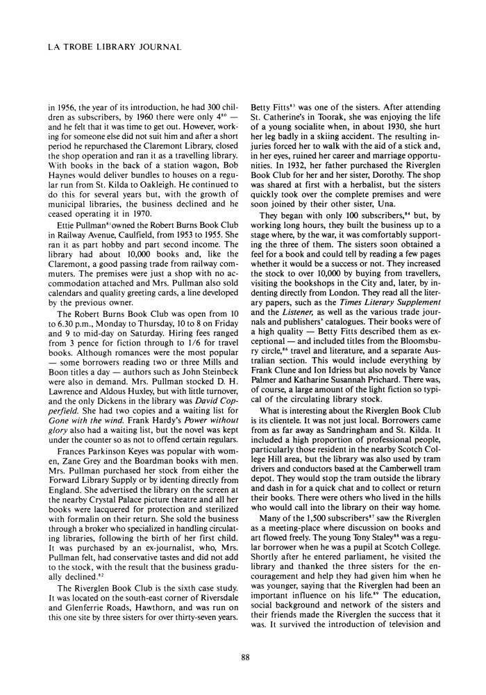 Page 88 - No 40 Spring 1987