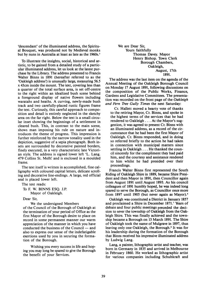 Page 39 - No 42 Spring 1988