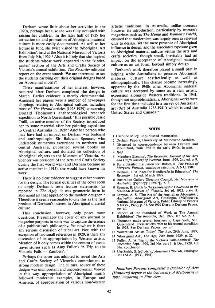 Page 42 - No 43 Autumn 1989