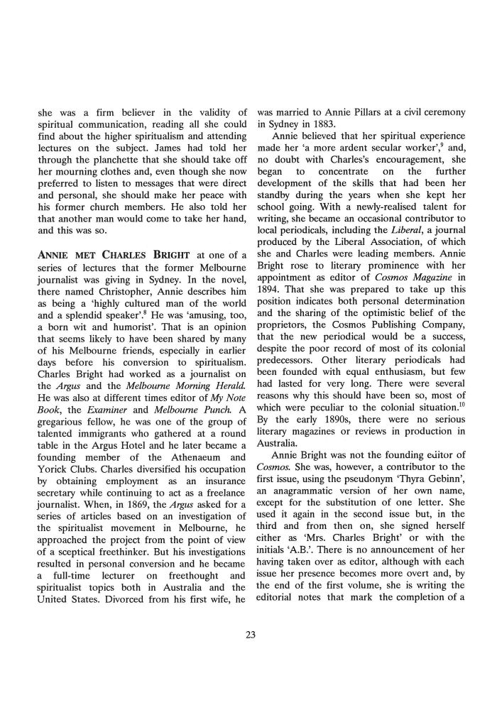 Page 23 - No 50 Spring 1992