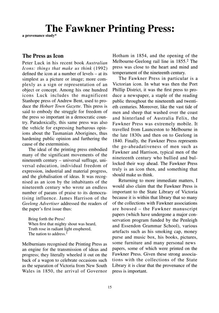 Page 15 - No 57 Autumn 1996