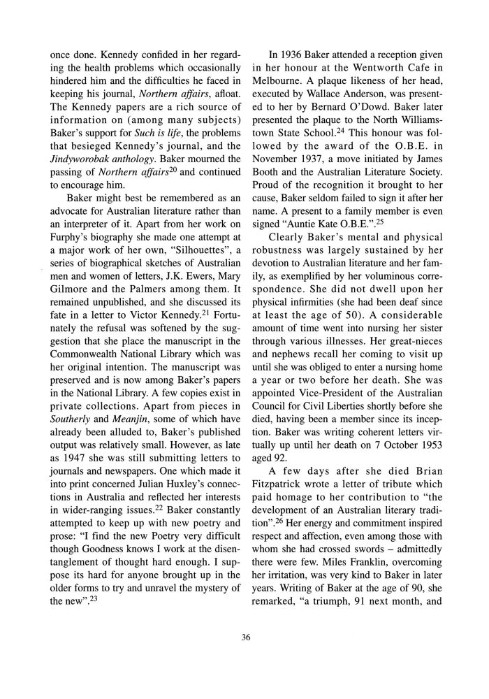 Page 36 - No 58 Spring 1996