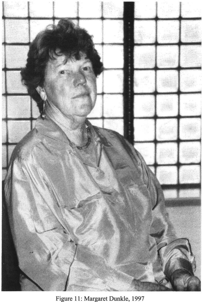 Figure 11: Margaret Dunkle, 1997 [photograph]