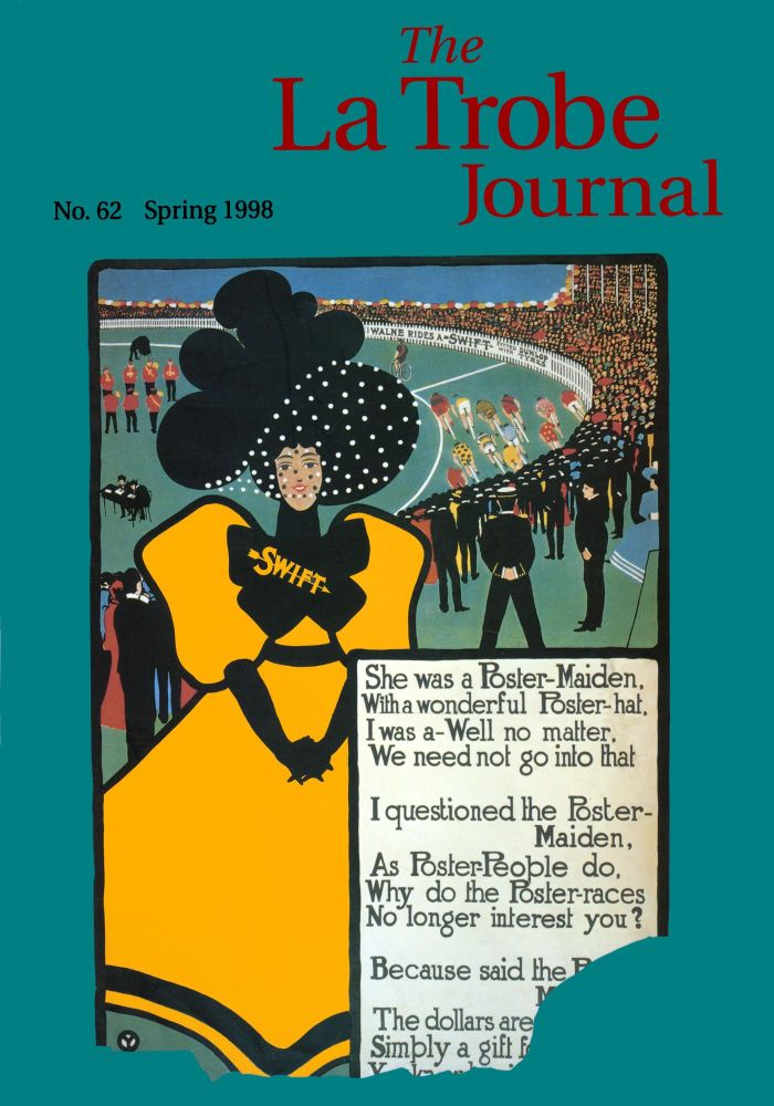front cover - No 62 Spring 1998
