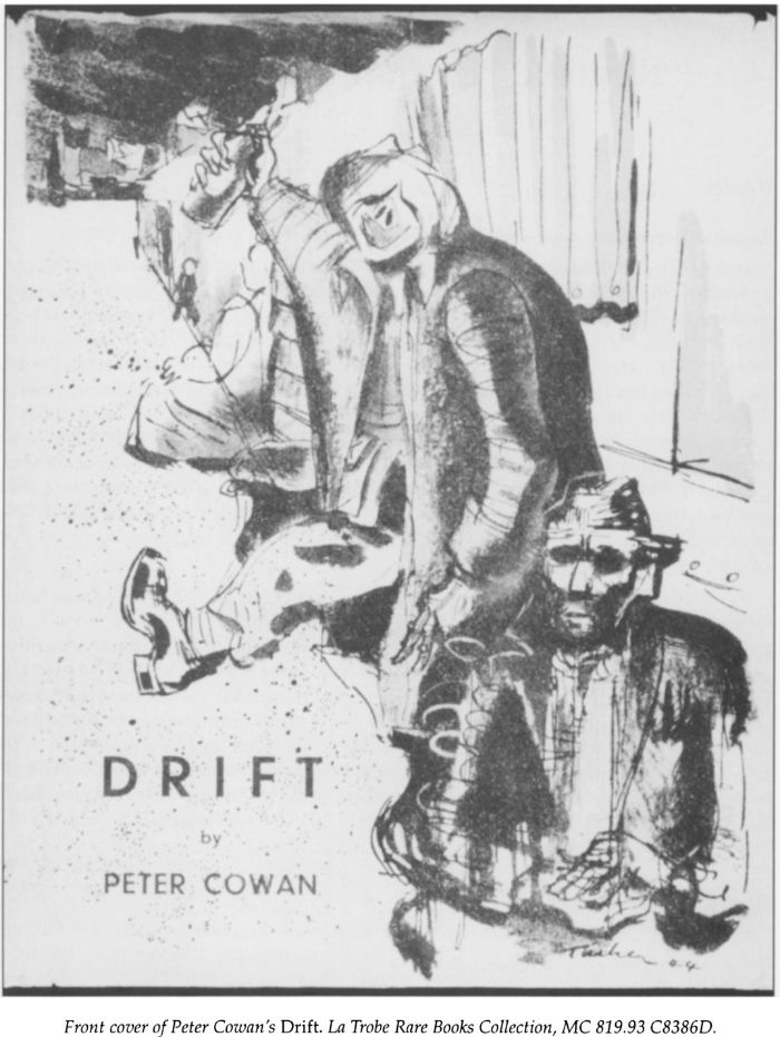 Front cover of Peter Cowan’s Drift. La Trobe Rare Books Collection, MC 819.93 C8386D. [cover]
