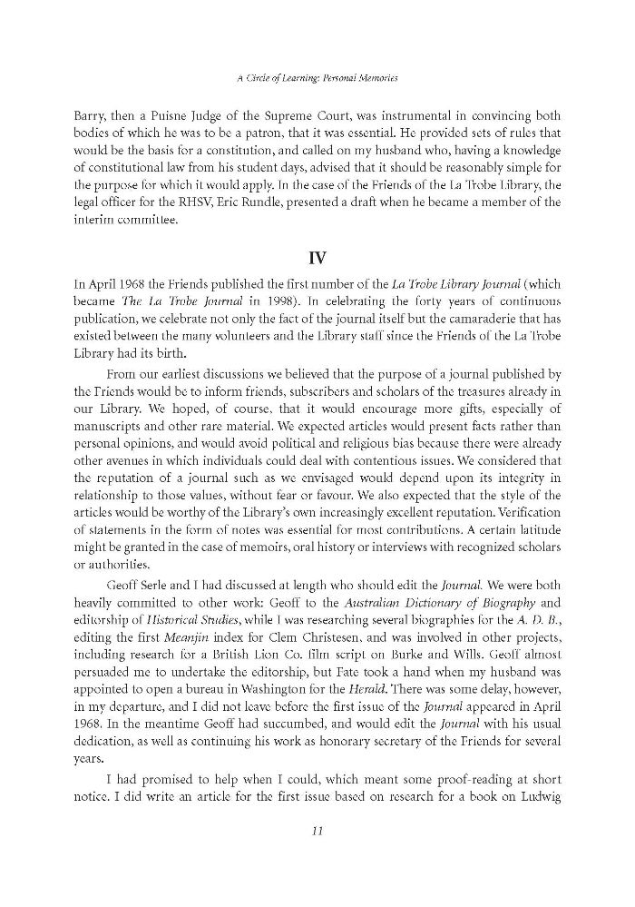 Page 11 - No 80 Spring 2007