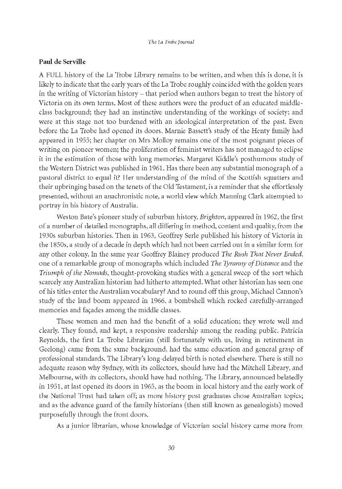 Page 30 - No 80 Spring 2007