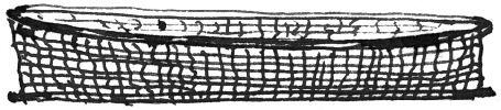 Figure 6 Basket used to dredge for fish (Robinson journal, 21 April 1841). Courtesy of the Mitchell Collection, State Library of New South Wales. [drawing]